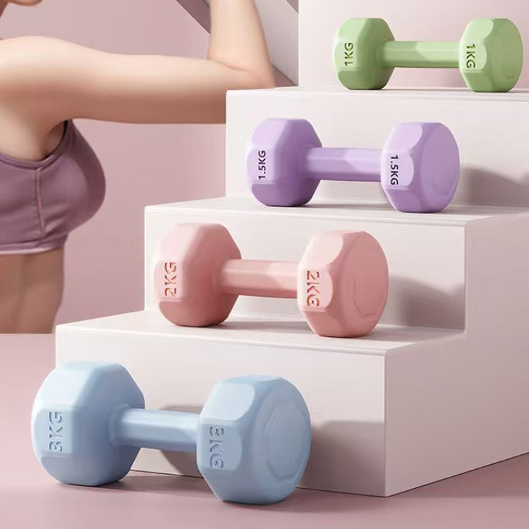 Eco-Friendly Colored Dumbbells