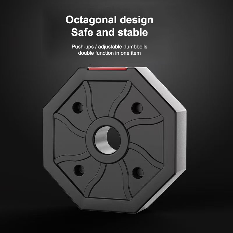 Eco-Friendly Octagonal Dumbbell Set