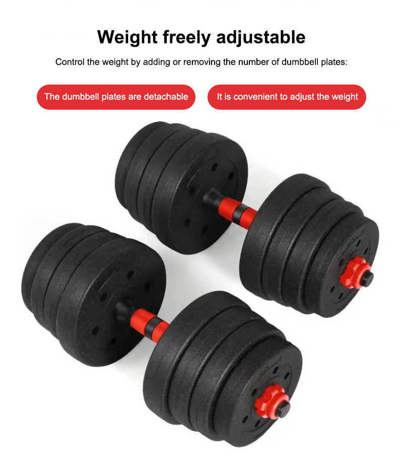 Eco-Friendly Dumbbell Set