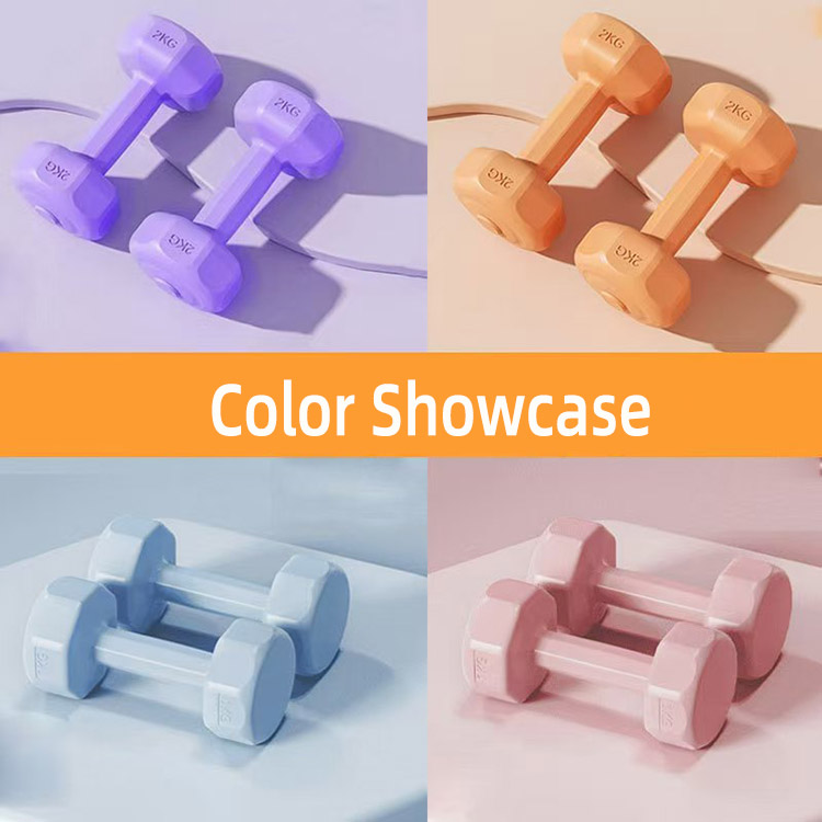 Eco-Friendly Colored Dumbbells