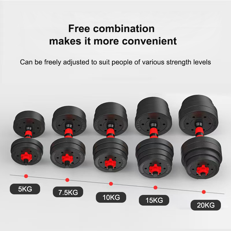 Eco-Friendly Dumbbell Set