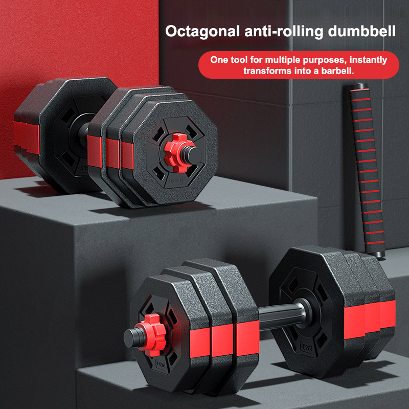 Eco-Friendly Octagonal Dumbbell Set