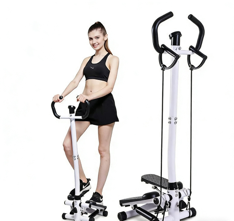 Stepper with Handrails