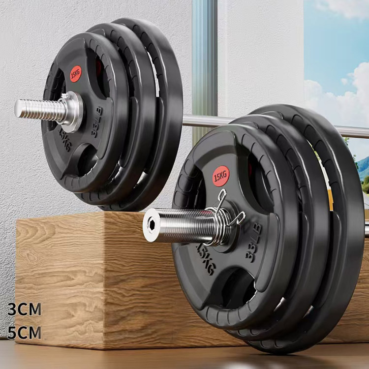 Rubber-Coated 3-Hole Plate